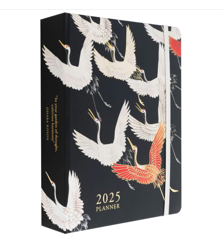 Japanese Art Kokonote Agenda 2024 2025 semana vista